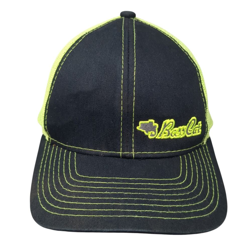 Boss Cat Strapback Trucker Hat Multicolor Os Adjustable Mesh Back Outdoor Cap